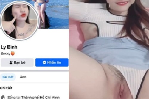 Bé Ly Bình 2k2 cùng vài phút live móc bướm ra nước